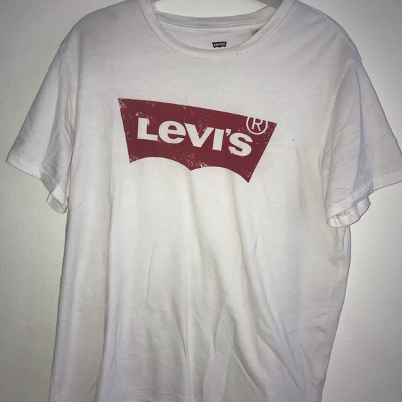 White Levi’s Tee Shirt - Picture 1 of 1